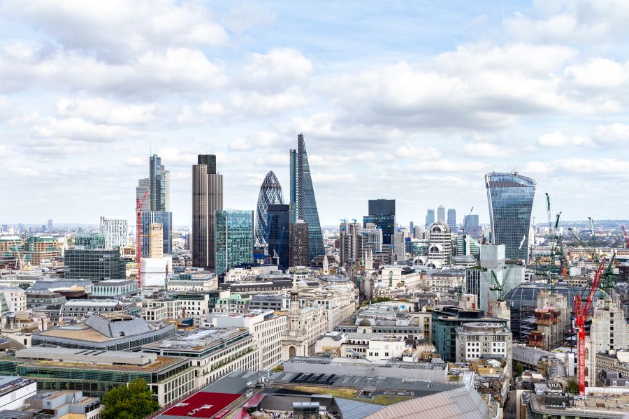 City of London skyline