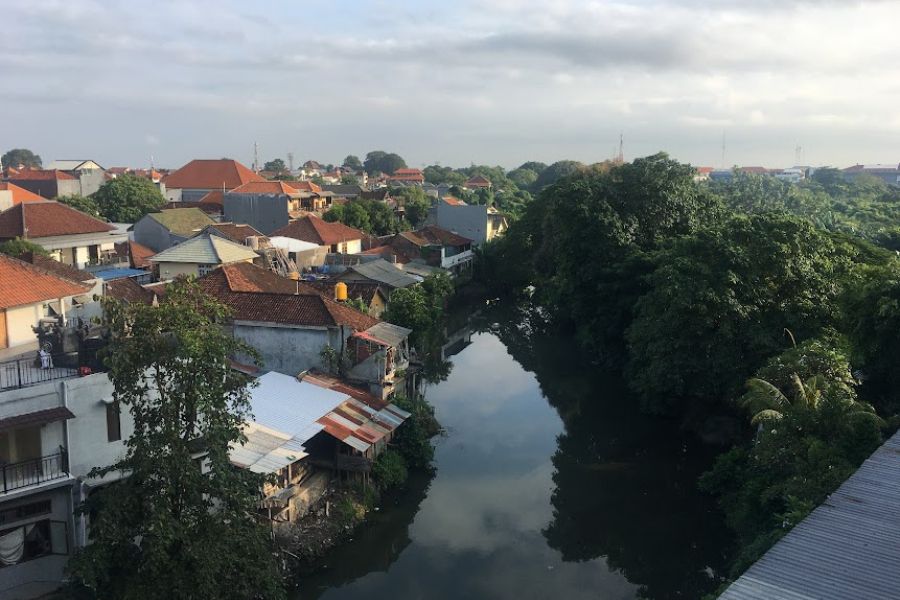 city and river view