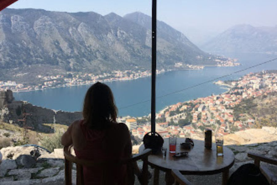 scenic view of the Bay of kotor