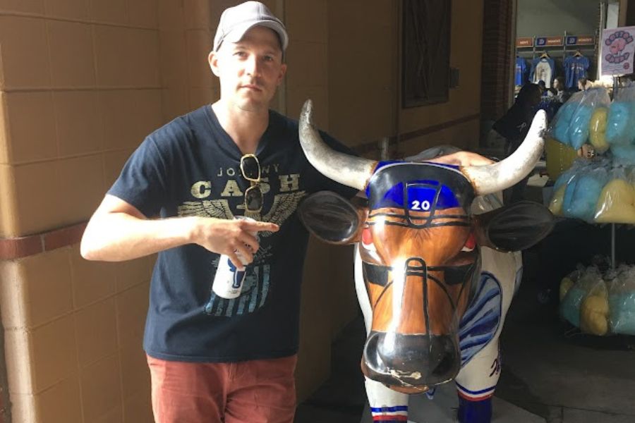 Bull statue, Bull beer, Bull human.