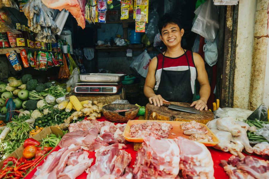 market seller