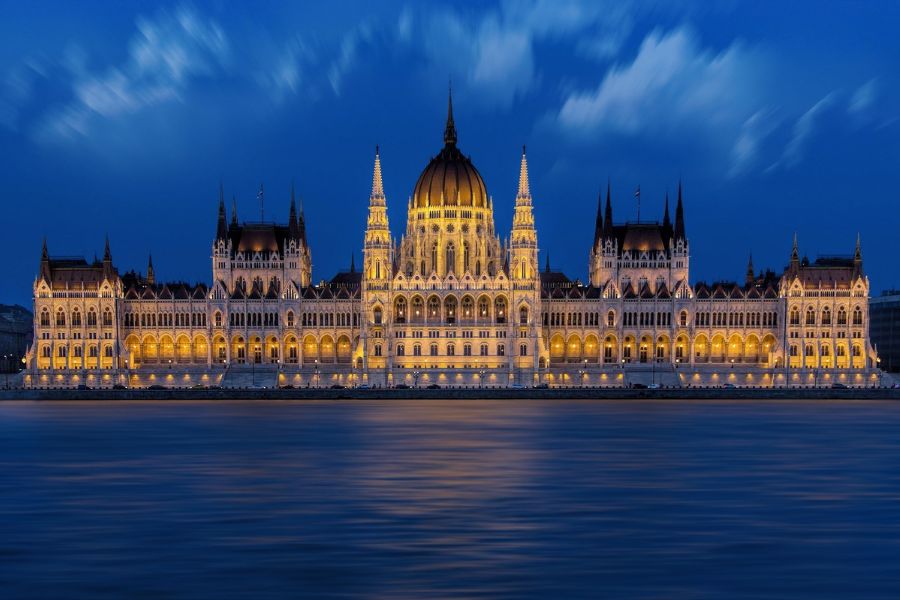 The Hungarian Parliament building