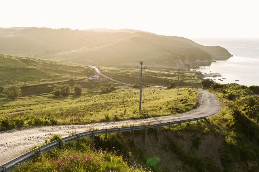 windy country road