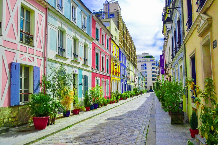 colorful street