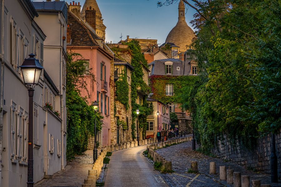 Cobbled streets 