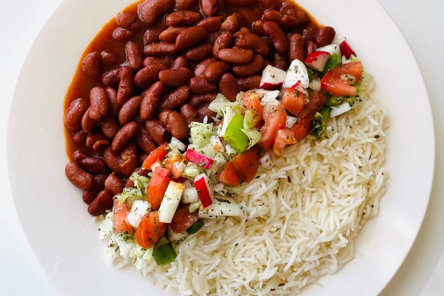 beans and rice