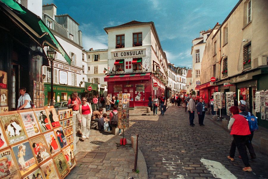 cobbled streets