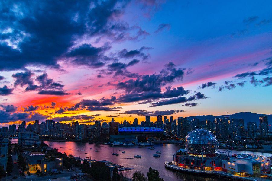 Vancouver skyline