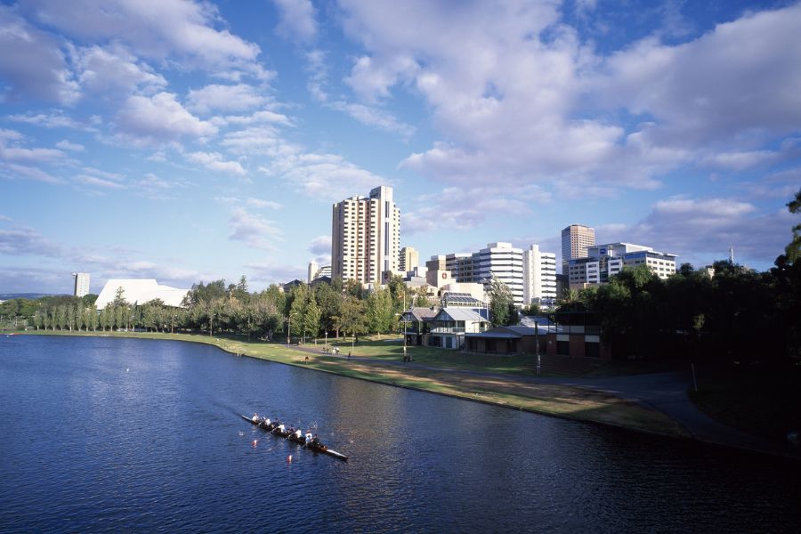 Adelaide River and skyline